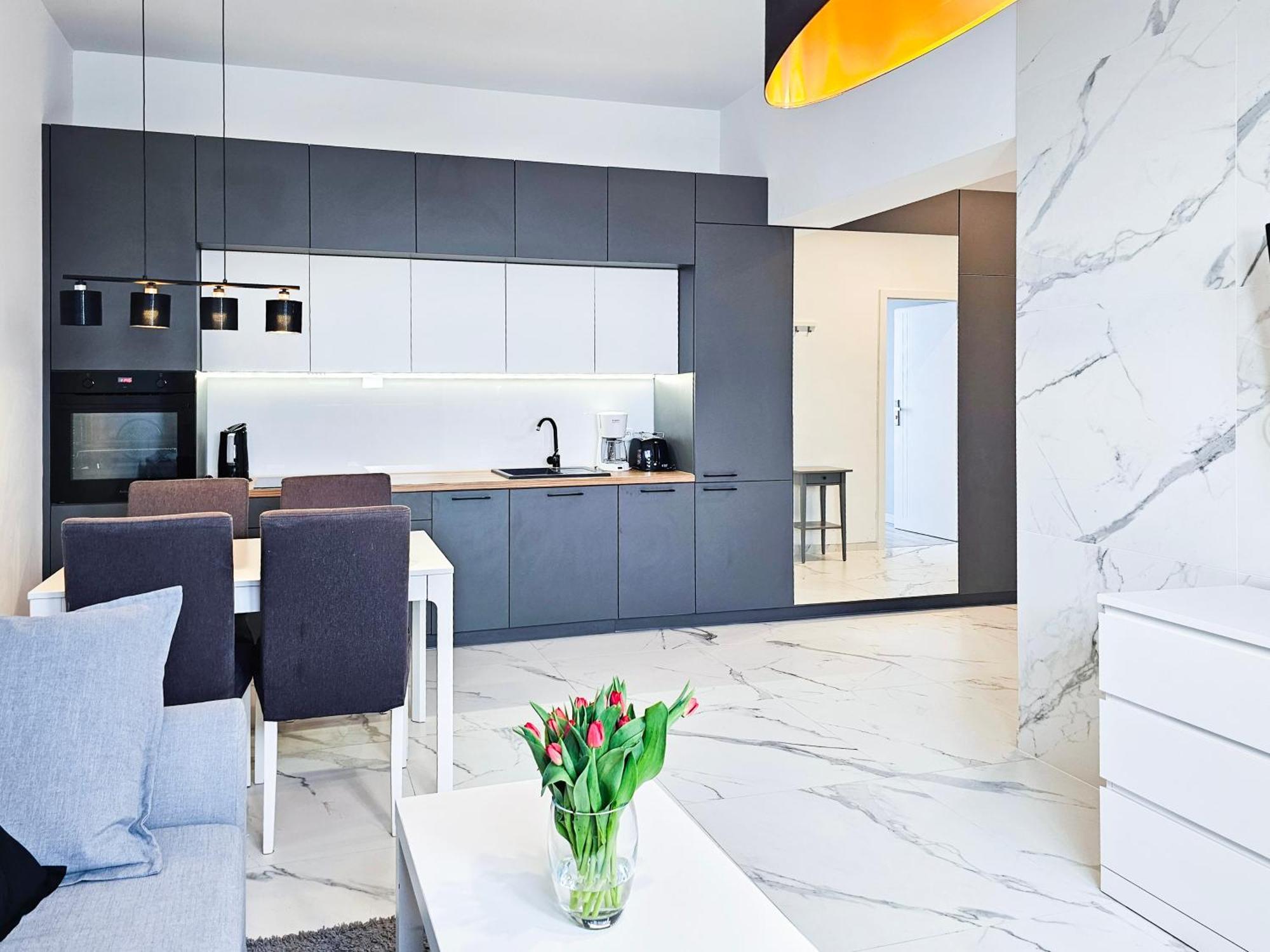 Visit Baltic - Platan Tower Grey Apartment Swinoujscie Luaran gambar